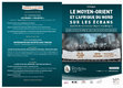 Research paper thumbnail of Programme du Colloque  « Le Moyen-Orient et l'Afrique du Nord sur les écrans, aspects de sciences juridiques et politiques »