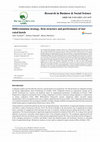 Research paper thumbnail of Differentiation strategy, firm structure and performance of star rated hotels