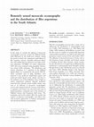 Research paper thumbnail of Remotely sensed mesoscale oceanography and the distribution of Illex argentinus in the South Atlantic