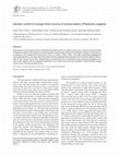 Research paper thumbnail of Genetic control of orange hilum corona of carioca beans (Phaseolus vulgaris)