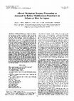 Research paper thumbnail of Altered Brainstem Sensory Processing as Assessed by Reflex Modification Procedures in Infants at Risk for Apnea