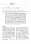 Research paper thumbnail of A test of the 1992 International Standards for Neurological and Functional Classification of Spinal Cord Injury