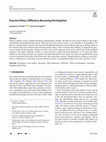 Research paper thumbnail of Enactive Ethics: Difference Becoming Participation