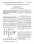 Research paper thumbnail of An analysis of dynamic element matching digital to analog converters