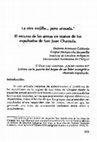 Research paper thumbnail of La otra mejilla... pero armada. El recurso de las armas en manos de los expulsados de San Juan Chamula.