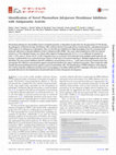 Research paper thumbnail of Identification of NovelPlasmodium falciparumHexokinase Inhibitors with Anti-parasitic Activity