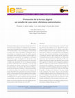 Research paper thumbnail of Promoción de la lectura digital: un estudio de caso entre oficinistas universitarios