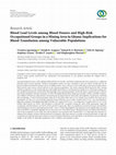 Research paper thumbnail of Blood Lead Levels among Blood Donors and High-Risk Occupational Groups in a Mining Area in Ghana: Implications for Blood Transfusion among Vulnerable Populations