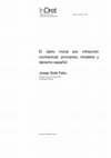 Research paper thumbnail of El daño moral por infracción contractual: principios, modelos y derecho español