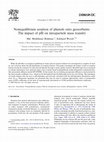 Research paper thumbnail of Nonequilibrium sorption of phenols onto geosorbents: The impact of pH on intraparticle mass transfer