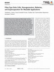 Research paper thumbnail of Fiber-Type Solar Cells, Nanogenerators, Batteries, and Supercapacitors for Wearable Applications