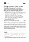 Research paper thumbnail of Autophagy Declines with Premature Skin Aging resulting in Dynamic Alterations in Skin Pigmentation and Epidermal Differentiation