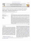 Research paper thumbnail of Changes in epidermal hyaluronan metabolism following UVB irradiation