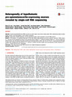 Research paper thumbnail of Heterogeneity of hypothalamic Pro-opiomelanocortin-expressing neurons revealed by single-cell RNA sequencing