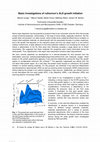 Research paper thumbnail of Basic investigations of ruthenium's ALD growth initiation