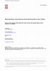 Research paper thumbnail of Model Identification using Continuous Glucose Monitoring Data for Type 1 Diabetes**This work has been funded by the Danish Diabetes Academy supported by the Novo Nordisk Foundation