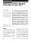 Research paper thumbnail of Differential expression of key regulators of Toll-like Receptors in Ulcerative Colitis and Crohn's disease: A role for Tollip and PPARγ?