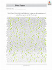 Research paper thumbnail of NEOTROPICAL XENARTHRANS: a data set of occurrence of xenarthran species in the Neotropics