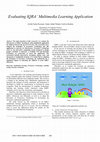 Research paper thumbnail of Evaluating IQRA' multimedia learning application