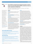 Research paper thumbnail of Data feedback and behavioural change intervention to improve primary care prescribing safety (EFIPPS): multicentre, three arm, cluster randomised controlled trial