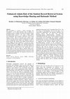 Research paper thumbnail of Enhanced Admin Role of the Student Record Retrieval System using Knowledge-Sharing and Rationale Method