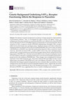 Research paper thumbnail of Genetic Background Underlying 5-HT1A Receptor Functioning Affects the Response to Fluoxetine