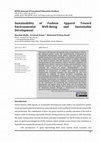 Research paper thumbnail of Sustainability of Fashion Apparel Toward Environmental Well-Being and Sustainable Development