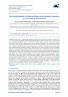 Research paper thumbnail of The Untold Benefits of Mineral Mining in Developing Countries: A Case Study of Sierra Leone