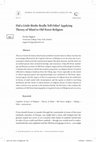 Research paper thumbnail of Did a Little Birdie Really Tell Odin? Applying Theory of Mind to Old Norse Religion (author manuscript)