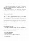 Research paper thumbnail of Ciri-ciri Orang Mukmin berdasarkan Al-Quran