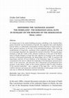 Research paper thumbnail of Defending the ‘Sacrilege against the Homeland’: The Romanian Legal Elite in Hungary on the Benches of the Memorandum Trial (1894)