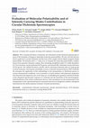 Research paper thumbnail of Evaluation of Molecular Polarizability and of Intensity Carrying Modes Contributions in Circular Dichroism Spectroscopies