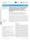 Research paper thumbnail of Extended enantiopure ortho-phenylene ethylene (o-OPE)-based helical systems as scaffolds for supramolecular architectures: a study of chiroptical response and its connection to the CISS effect