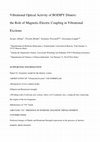 Research paper thumbnail of Vibrational Optical Activity of BODIPY Dimers: The Role of Magnetic-Electric Coupling in Vibrational Excitons