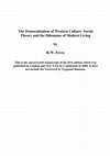 Research paper thumbnail of The Demoralization of Western Culture: Social Theory and the Dilemmas of Modern Living (Uncorrected Manuscript)