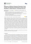 Research paper thumbnail of Response of Different Treatment Protocols to Treat Chronic Non-Bacterial Osteomyelitis (CNO) of the Mandible in Adult Patients: A Systematic Review