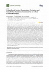 Research paper thumbnail of Urban-Rural Surface Temperature Deviation and Intra-Urban Variations Contained by an Urban Growth Boundary