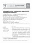 Research paper thumbnail of Prospective randomized study after the use of drains in total knee arthroplasty with implant