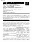 Research paper thumbnail of The composition and antimicrobial activities of Cyperus conglomeratus, Desmos chinensis var. lawii and Cyathocalyx zeylanicus essential oils