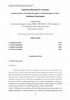 Research paper thumbnail of Tunable emissive thin films through ICT photodisruption of nitro-substituted triarylamines