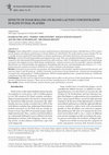 Research paper thumbnail of Effects of foam rolling on blood lactate concentration in elite futsal players