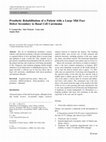 Research paper thumbnail of Prosthetic Rehabilitation of a Patient with a Large Mid Face Defect Secondary to Basal Cell Carcinoma