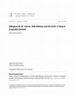 Research paper thumbnail of Killingsworth, M. Jimmie. Walt Whitman and the Earth: A Study in Ecopoetics [review]