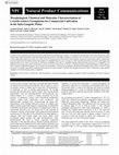 Research paper thumbnail of Morphological, chemical and molecular characterization of Centella asiatica germplasms for commercial cultivation in the Indo-Gangetic plains