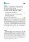 Research paper thumbnail of Slight pH Fluctuations in the Gold Nanoparticle Synthesis Process Influence the Performance of the Citrate Reduction Method