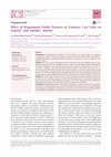 Research paper thumbnail of Effect of Programmed Family Presence in Coronary Care Units on Patients’ and Families’ Anxiety