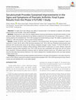 Research paper thumbnail of Secukinumab Provides Sustained Improvements in the Signs and Symptoms of Psoriatic Arthritis: Final 5‐year Results from the Phase 3 FUTURE 1 Study