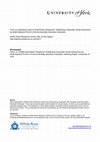 Research paper thumbnail of Asymmetric Response: Explaining Corporate Social Disclosure by Multi-National Firms in Environmentally Sensitive Industries