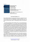 Research paper thumbnail of Rezension zu Geiger, Michaela u.a. (Hg.): Visionen im Dialog. Der Schluss des Amosbuches (Am 7-9) (SBS 236), Stuttgart 2016, in: bbs 7/2017