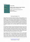 Research paper thumbnail of Rezension zu Hieke, Thomas: Studien zum Alten Testament im Neuen Testament (SBAB.AT 67), Stuttgart 2018, in: bbs 5/2019